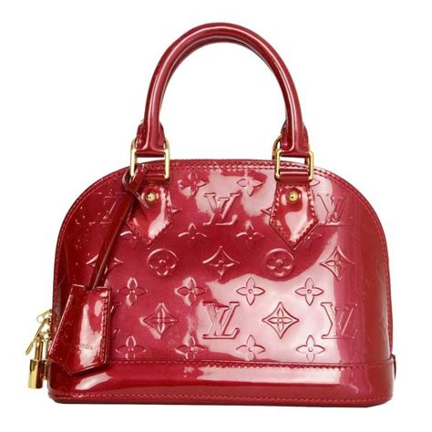 louis vuitton red vernis bag|louis vuitton monogram vernis.